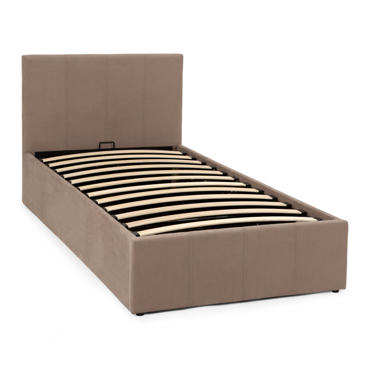 Brayden Studio Baumeister Single (3') Upholstered Bed Frame with